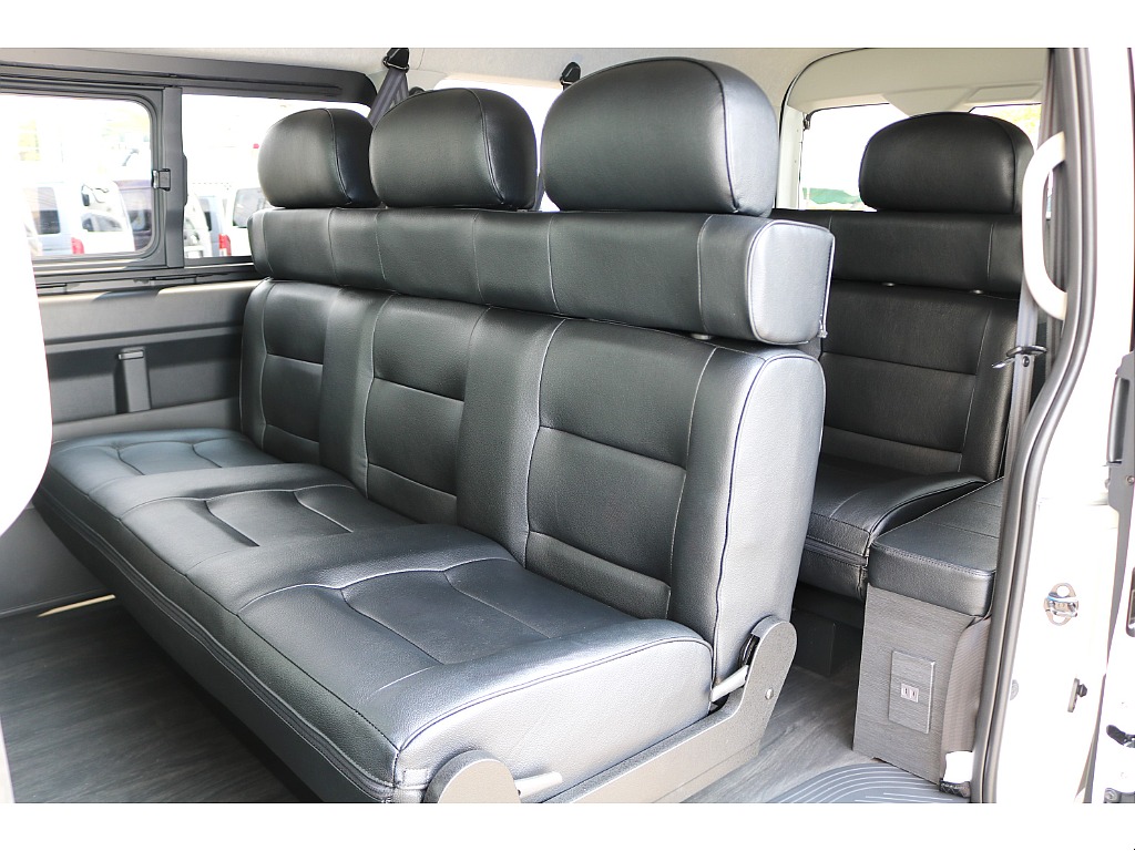 【FLEX ORIGINAL SEAT Ver5/新車ワゴンGL2WD】対面フルフラット可能♪アルパインツインナビパッケージ【全国納車可能】