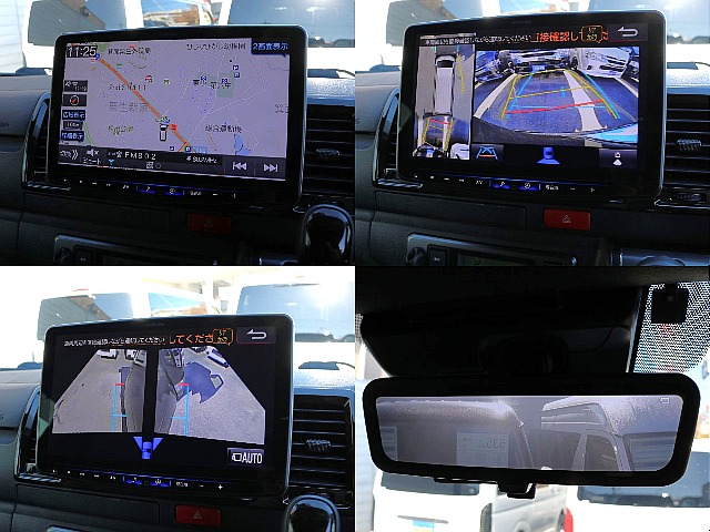 アルパイン製11インチメカレスナビ/デジタルインナーミラーで夜間も安心◎
