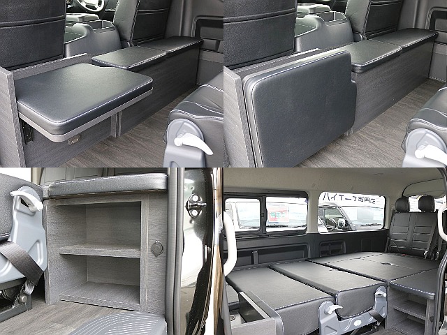 FLEX オリジナル内装架装necross/1.5列目シートを導入