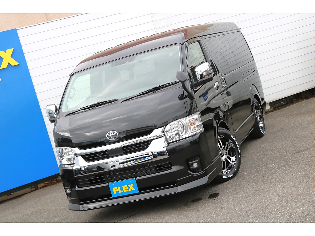 【新車】10人乗り☆フルフラット展開可能で広大なベッドスペースを確保♪FLEXオリジナル内装架necross♪