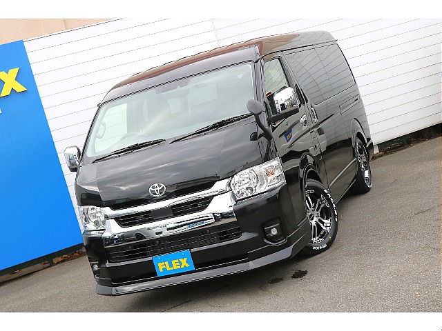 【新車】10人乗り☆フルフラット展開可能で広大なベッドスペースを確保♪FLEXオリジナル内装架necross♪