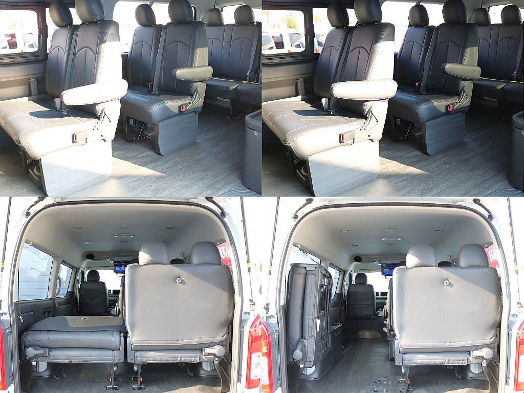 全席シートカバー装着済み♪