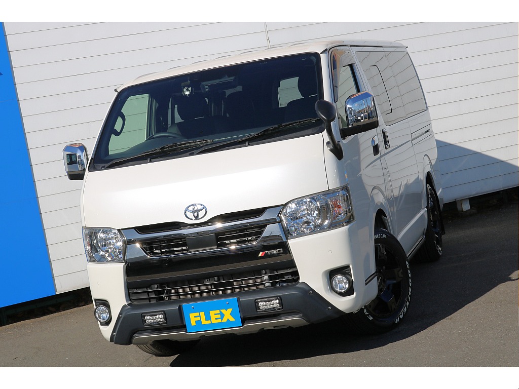 【サブバッテリー搭載/ディーゼル4WD】R4年式ハイエースバンSGLダークプライムⅡ車中泊に最適なお車が入庫致しました♪【全国納車可能】