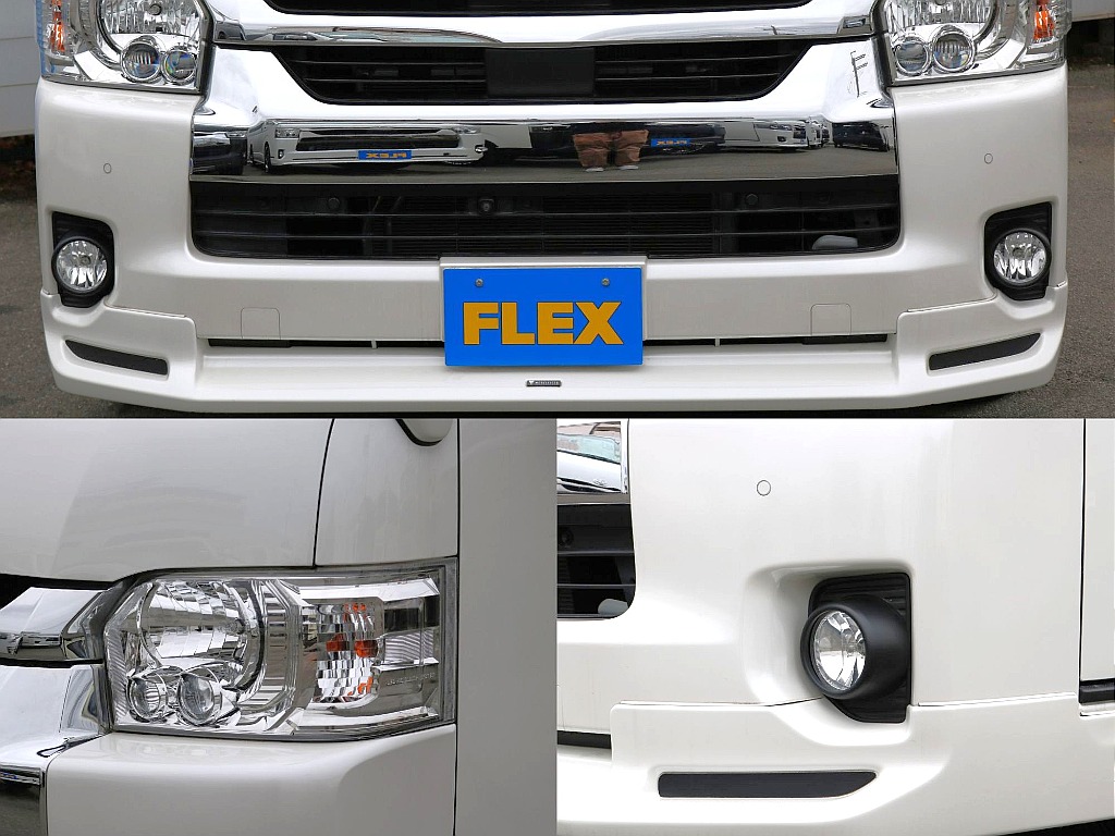 【内装架装NEWAS】R2年式ハイエースワゴンGL新品内装架装NEWAS！走行距離3000キロ台！BIGX＆12.8インチフリップダウン付！