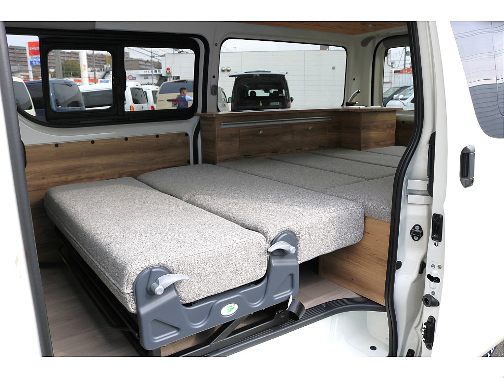 Wood Village ツイード調シートカバー