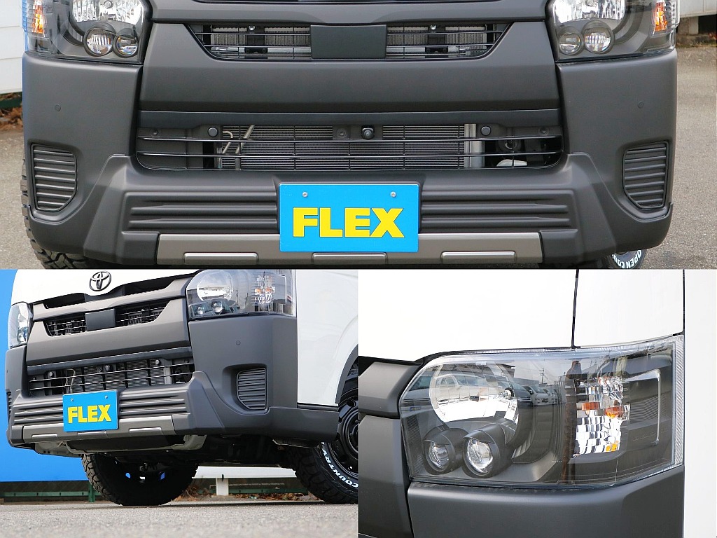 T-FORCEスポイラー/ヘッドライトインナーブラック塗装