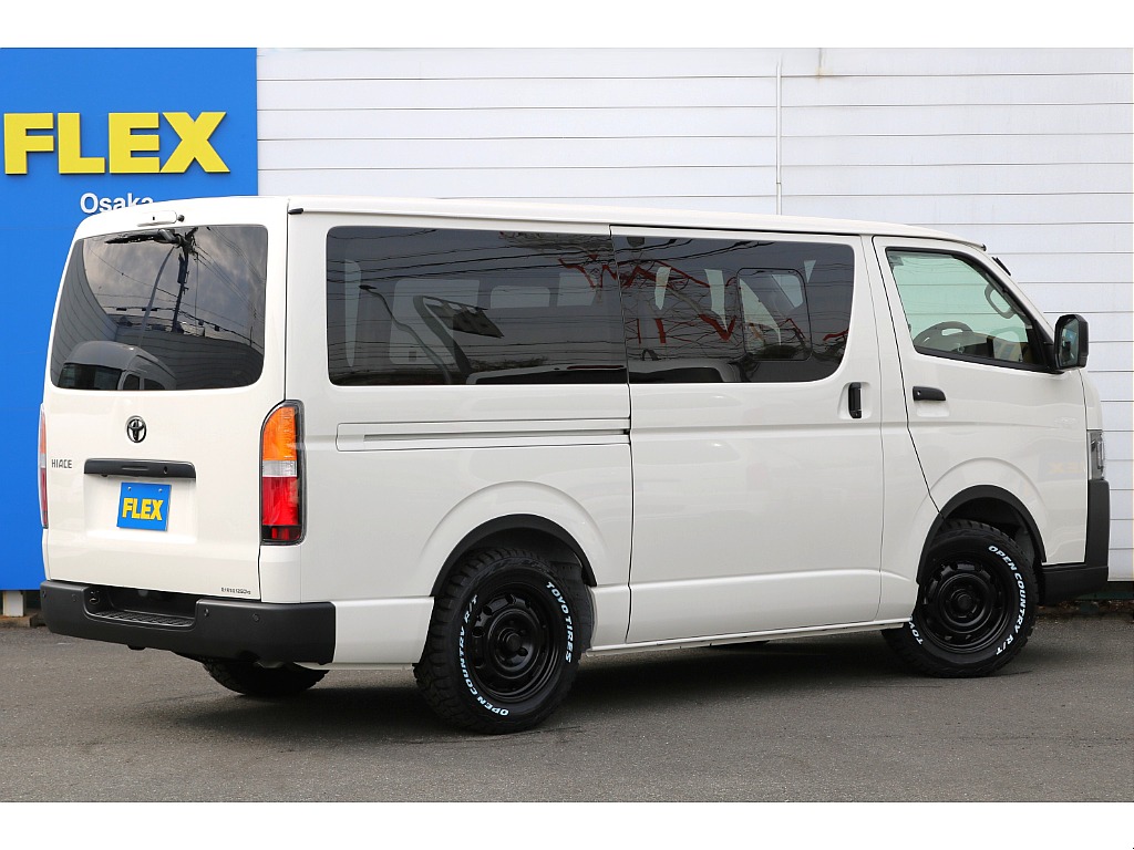 シンプルなリアビュー