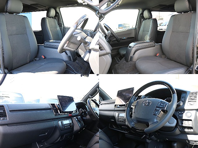 ダークプライムⅡ シートはハーフレザー仕様