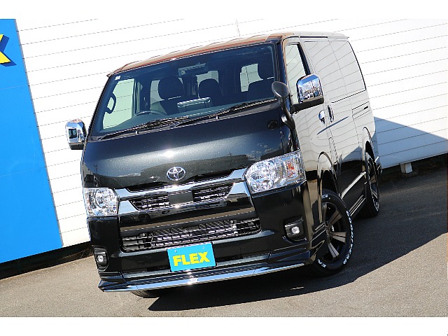 【厳選仕入/7型スーパーGL】モデリスタフロントスポイラー装着済み♪フルエアロの仕上がったハイエースが入庫致しました！【全国納車可能】