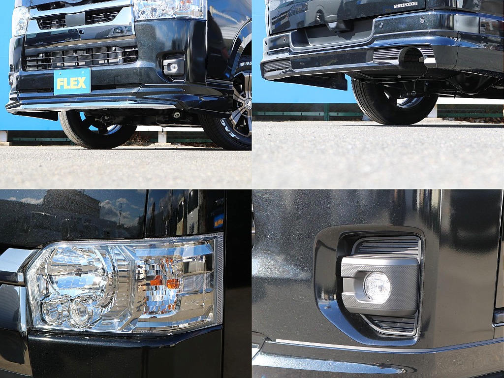 【厳選仕入/7型スーパーGL】モデリスタフロントスポイラー装着済み♪フルエアロの仕上がったハイエースが入庫致しました！【全国納車可能】