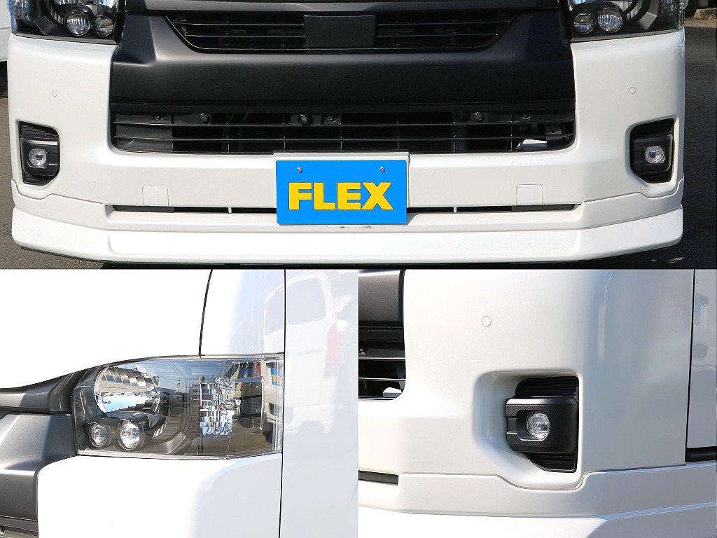 FLEXオリジナルDelfinoLineフロントスポイラー