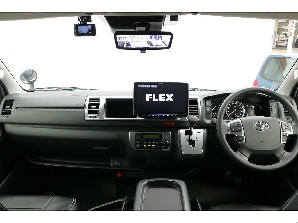 【内装架装VER1】R4年式ハイエースワゴンGLガソリン２WD大画面BIGXナビ付！