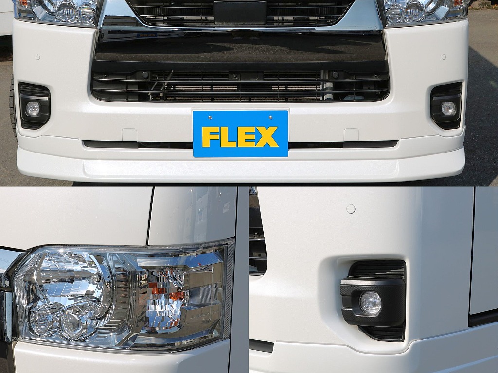 【厳選仕入/7型ディーゼル２WD】高年式低走行！外装は大人気FLEXカスタム♪ベッドキット搭載済み♪【全国納車可能】