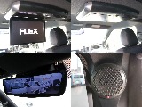 フリップダウンモニター/Dピラースピーカー/デジタルインナーミラーは新品で装備済み！