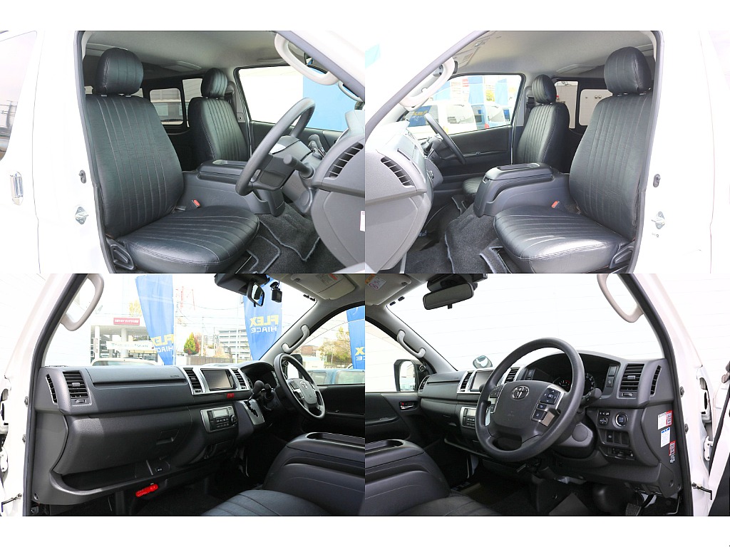 クラシックレザーブラック シートカバー