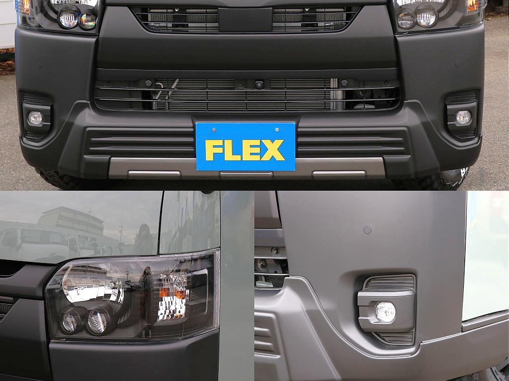 ヘッドライトインナーブラック塗装