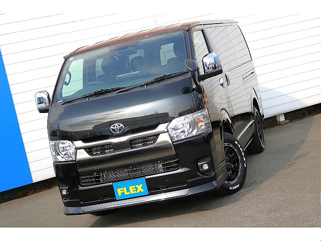 【厳選仕入/ディーゼル2WD】ハイエース20周年特別仕様車！限定カスタム多数ダークプライムSが入庫致しました♪