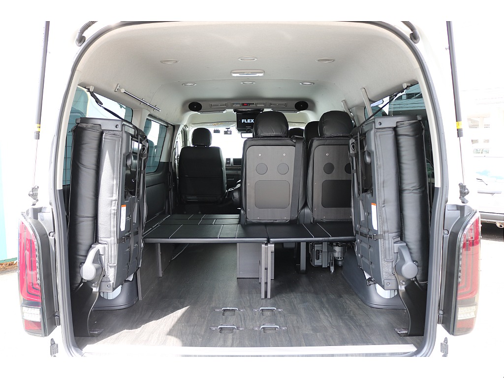 大きな荷物も楽々載せることができるラゲッジスペース！