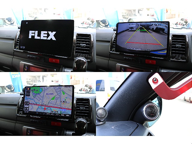 バックカメラ連動施工済み/ドアピラーツイーター