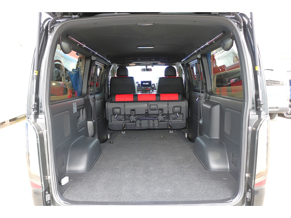 大きい荷物でも楽々載せられるラゲッチスペース♪