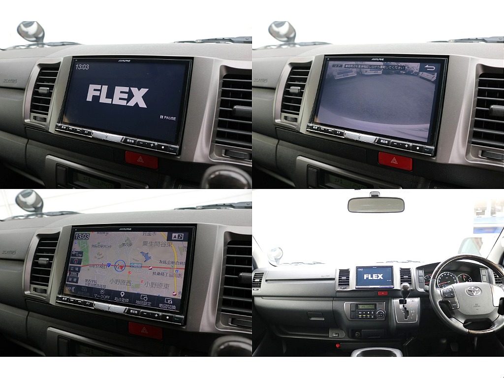 バックカメラ連動施工済み