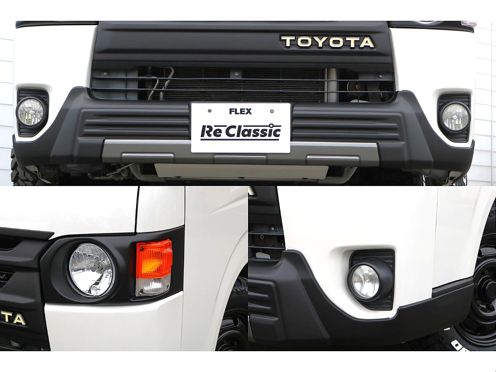 RE CLASSIC丸目フェイスチェンジ/T-FORCEフロントスポイラー