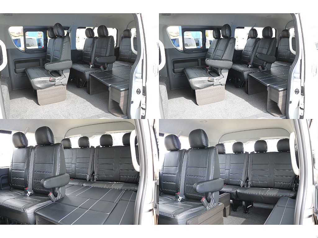 【9型新車ワゴンGL】待望の新型ハイエース！全国販売可能！FLEX zero_WAGON-bed搭載済み♪