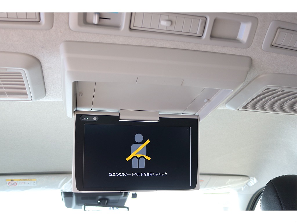 TOYOTA純正12.1インチフリップダウンモニター