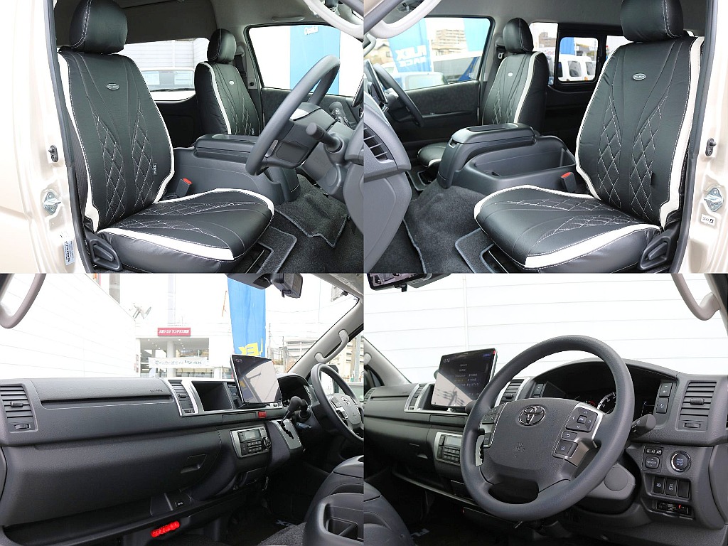 全席シートカバー装着済み♪