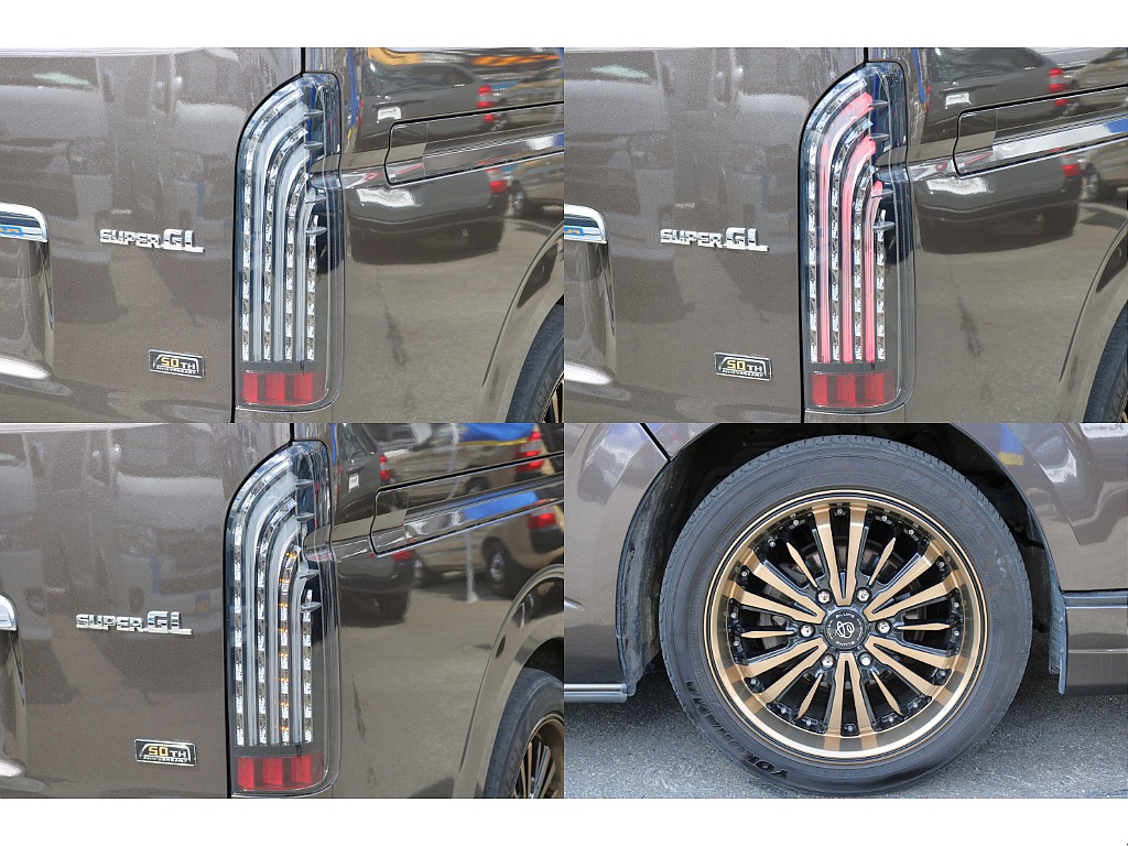 煌ブラックLEDテールランプ