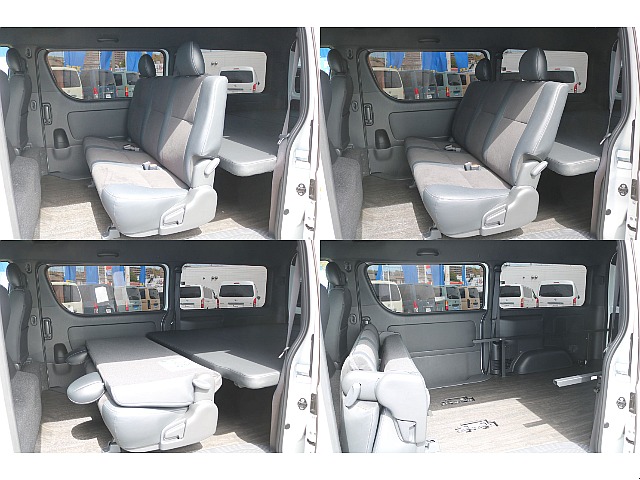 【厳選仕入】R6年式ハイエーススーパーGLダークプライムⅡディーゼル２WDワイドバン　フローリング施工済み