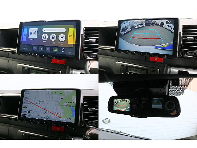 バックカメラ連動施工済み