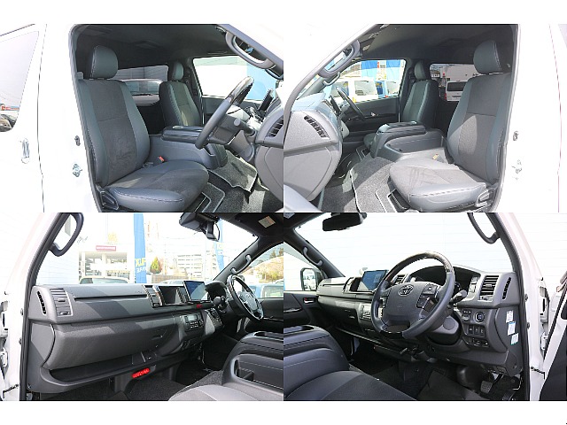 【厳選仕入】R6年式ハイエーススーパーGLダークプライムⅡディーゼル２WDワイドバン　フローリング施工済み