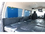 【厳選仕入】H30年式ハイエース 2.7 GL ロング ミドルルーフ 4WD 希少内装架装　アレンジST