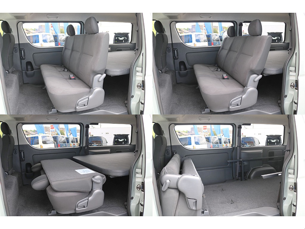 【新車ガソリン2WD/アースカラー】FLEXオリジナルスポイラーでオフロード感のある外装♪ベットキット搭載済みで車中泊にも◎