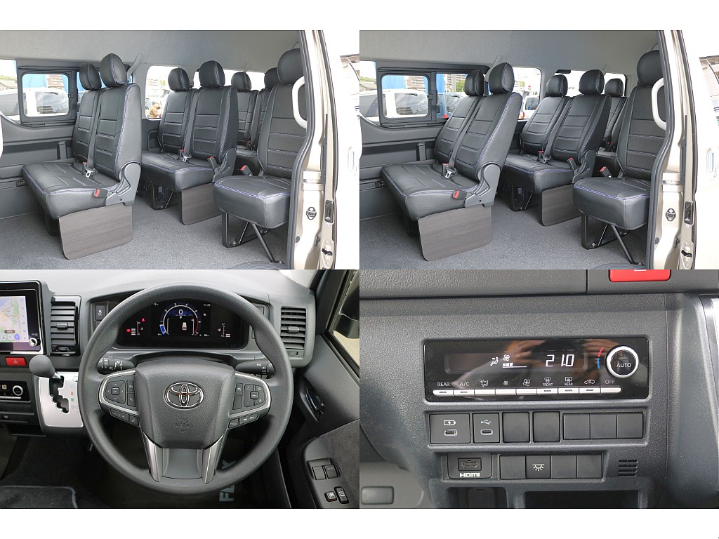 【新車/グランドキャビン/ガソリン2WD】シートカバー・ベッドキット付きの実用性の高い一台が入庫いたしました♪♪