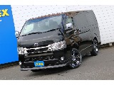 【厳選仕入】R3年式ハイエースバンスーパーGLダークプライムⅡガソリン２WD　FLEXカスタムパッケージ