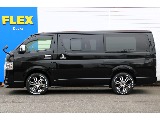 【厳選仕入】R3年式ハイエースバンスーパーGLダークプライムⅡガソリン２WD　FLEXオリジナルカスタマイズ！