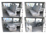【厳選仕入/ダークプライムⅡ】R4年式ハイエースバンディーゼル4WD　ベットキット装着済み！大人気のアゲ系カスタム車両が入庫♪