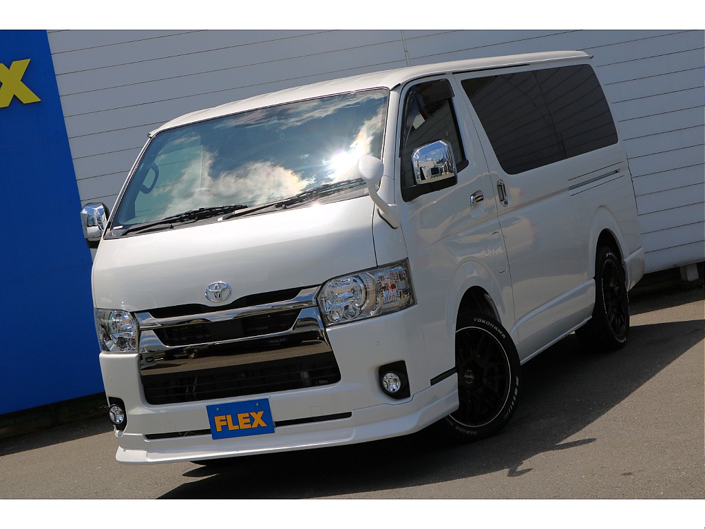 【厳選仕入/ディーゼル2WD】R4年式ハイエースバンスーパGLダークプライムⅡディーゼル２WD！ベッドキット装備！
