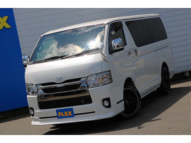 【厳選仕入/ディーゼル2WD】R4年式ハイエースバンスーパGLダークプライムⅡディーゼル２WD！ベッドキット装備！