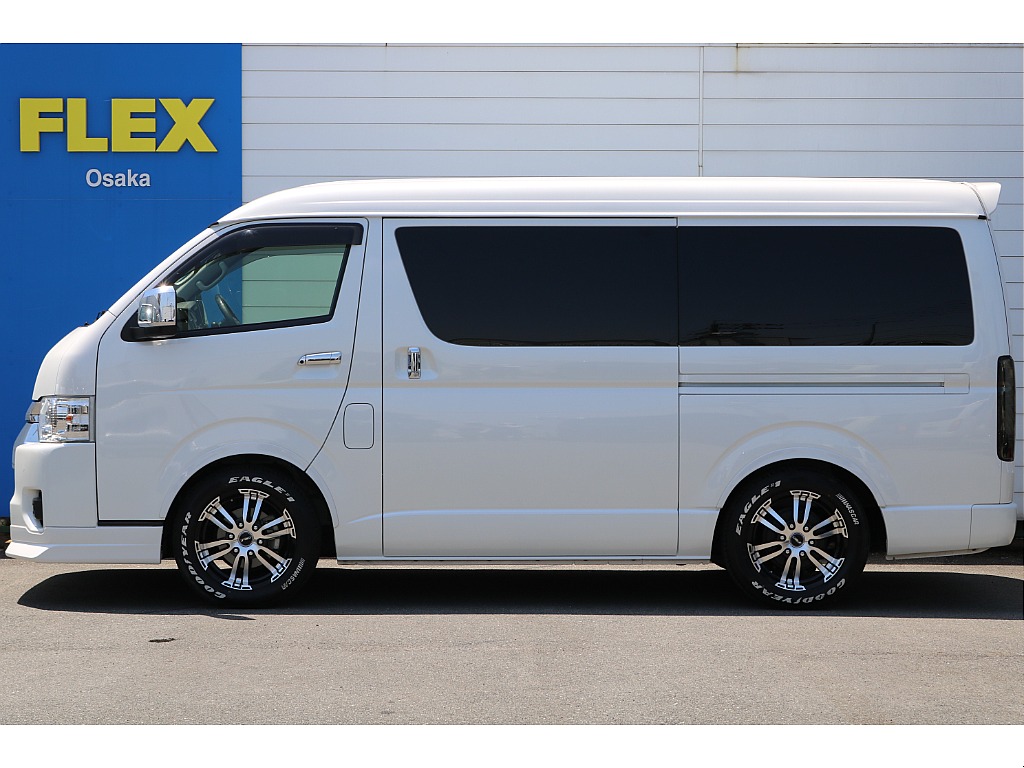 【買取直販/内装架装across】R6年式ハイエースワゴンGLガソリン２WD当店新車販売車両を再販にて！