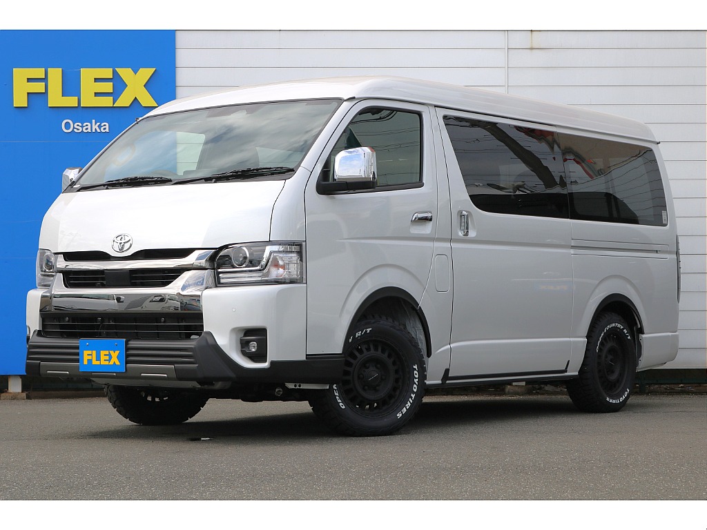 トヨタ&nbsp;ハイエースバン&nbsp;5D2.7スーパーGL DプライムⅡワイドL 4WD&nbsp;パーキングサポート&nbsp;大阪府