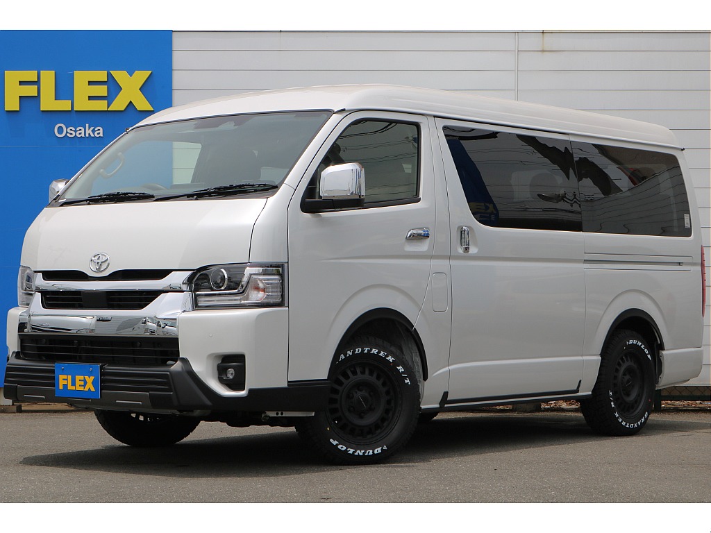 トヨタ&nbsp;ハイエース&nbsp;ワゴン2.7GLロング ミドルルーフ 4WD&nbsp;内装架装【familiar】&nbsp;大阪府