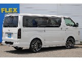 【FLEXフルエアロPKG】R5年式ハイエースバンスーパーGLダークプライムⅡガソリン２WD新作オリジナルエアロキット装備！
