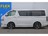 【FLEXフルエアロPKG】R5年式ハイエースバンスーパーGLダークプライムⅡガソリン２WD新作オリジナルエアロキット装備！