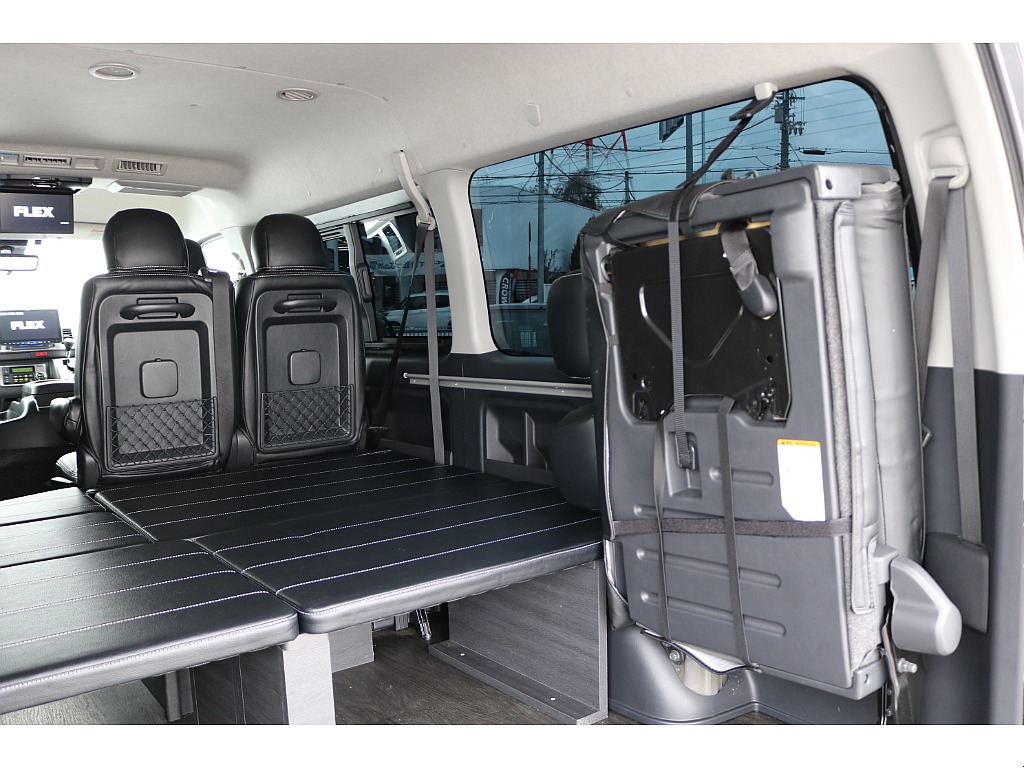 厳選仕入】R6年式ハイエースワゴンGLガソリン４WD内装架装VER1