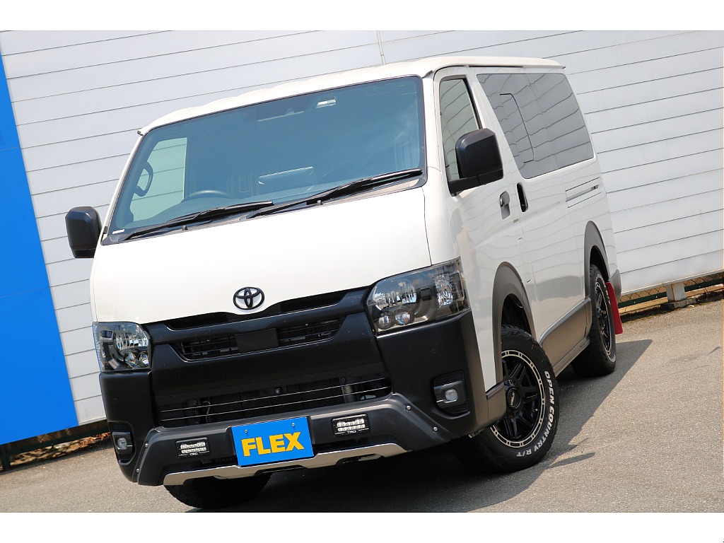 厳選仕入】R4年式ハイエースバンスーパーGLダークプライムⅡディーゼル４WD！当社新車販売車両が再入庫！