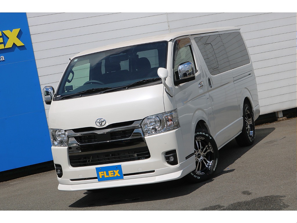 【厳選仕入】R7年式ハイエースバンS-GLダークプライムⅡディーゼル２WD！高年式低走行車両！