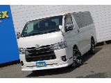 【厳選仕入】R7年式ハイエースバンS-GLダークプライムⅡディーゼル２WD！高年式低走行車両！